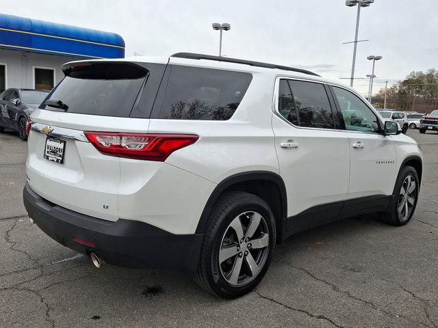 2021 chevrolet traverse lt leather