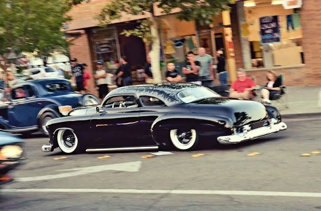 1950 chevrolet classic coupe black custom