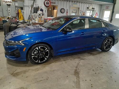 reduced to $16999. 2021 kia k5 gt line, only 16000 miles, 40 mpg, beautiful blue