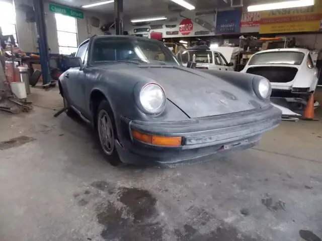 1974 porsche 911 targa restoration project