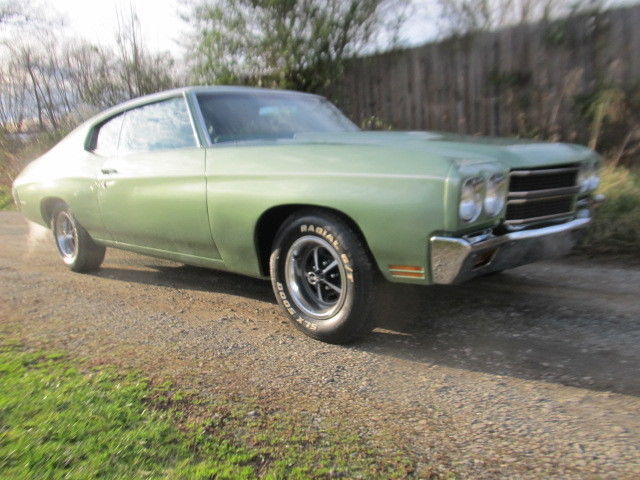 chevrolet chevelle 1970 350 engine 2 door auto ps power disc brakes