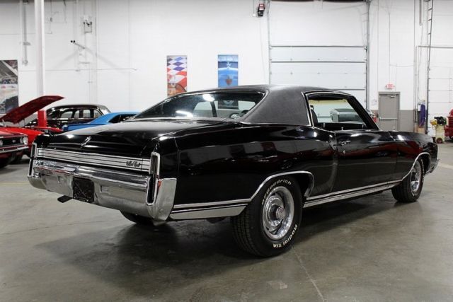 1972 chevrolet monte carlo 75 miles black coupe 350ci v8 automatic