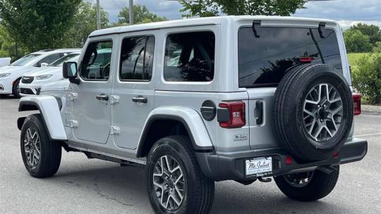 2024 Jeep Wrangler sahara silver zynith clearcoat