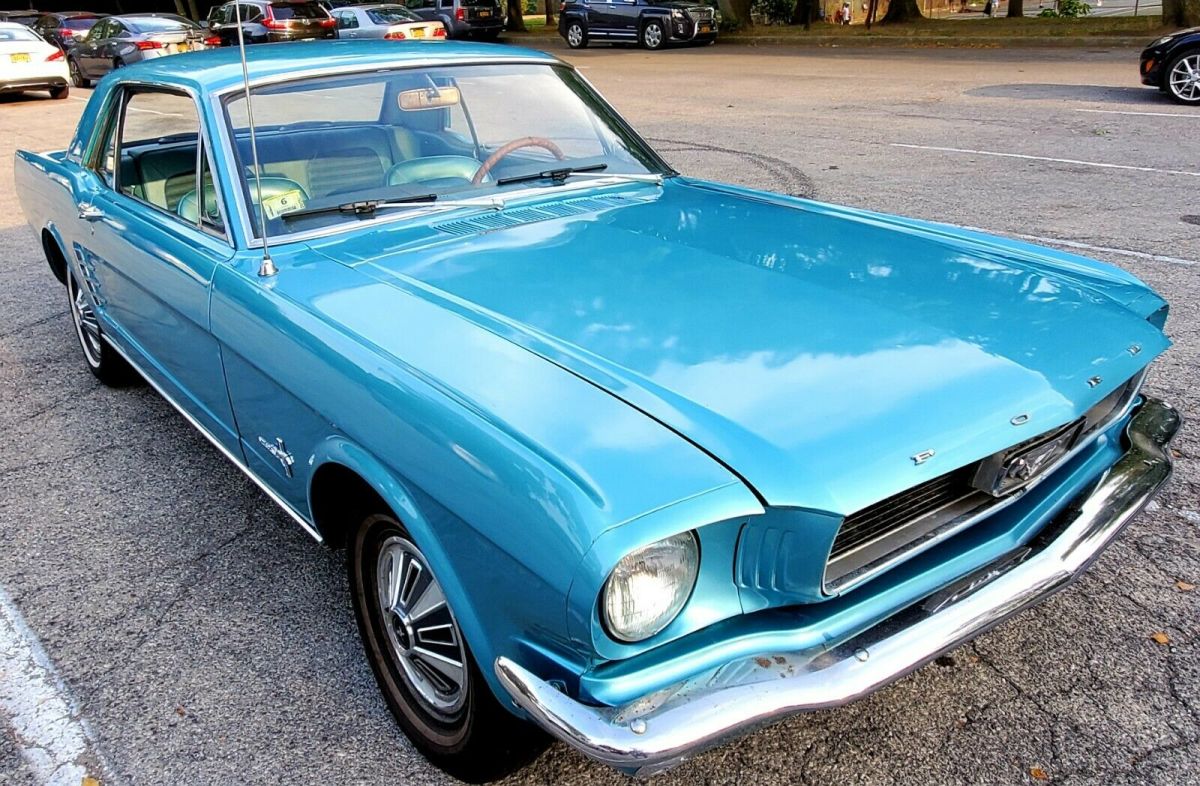 1966 ford mustang. daly driver. not a show car. starts, shifts, runs and stops