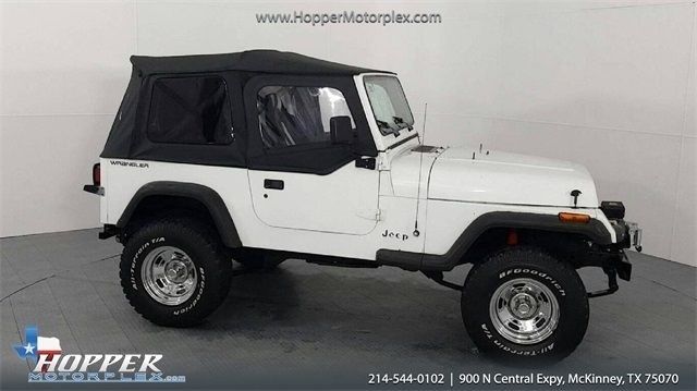 1991 jeep wrangler s 189164 miles white 4 manual