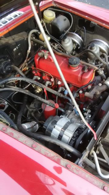 1973 mgb convertible exellent condition with a/c