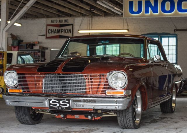 1963 chevrolet nova ss fresh built restomod l79 installed chevy ii heidts ididit