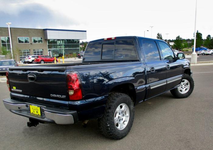 used 2005 chevrolet silverado 1500 4x4 crew cab flagstaff, az 86004 for sale in flagstaff, arizona