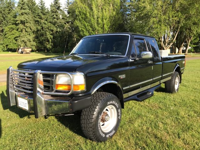 1992 ford f-250 lariat 4x4 low miles extended cab
