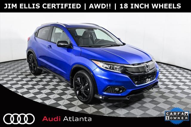 2021 honda hr-v awd sport