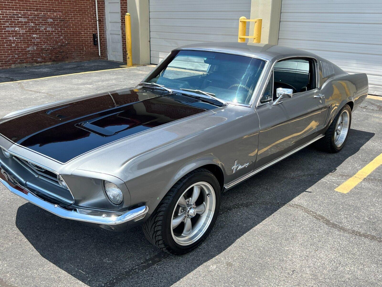 1968 ford mustang silver smoke metallic 14515 miles