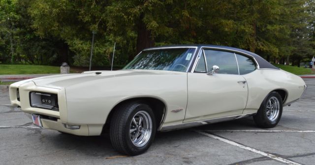 1968 pontiac gto primavera beige 400 ci automatic 69,051 miles