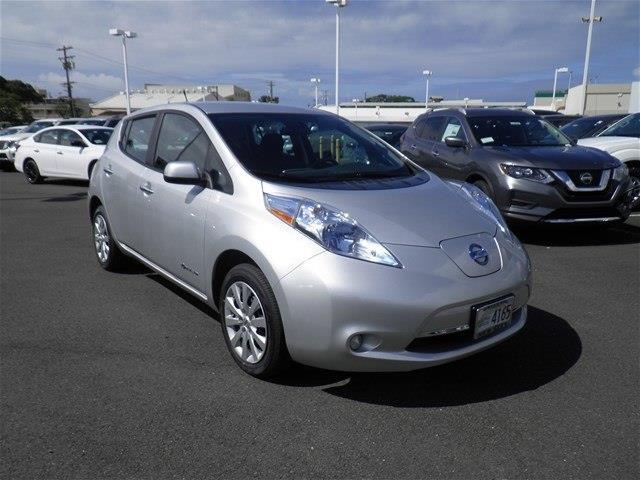 2013 nissan leaf sl sl 4dr hatchback for sale in honolulu, hawaii