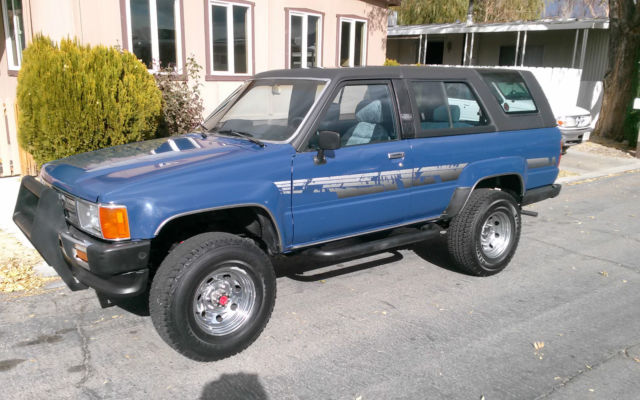 1986 toyota 4x4 4runner sr5 sport utility 2-door efi 2.4l 1st gen