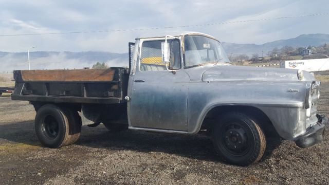 1957 international a130 factory original dump truck pickup barnfind project