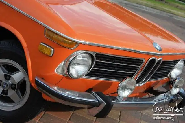 bmw 2002 4-speed orange rare crave luxury auto 281-651-2101