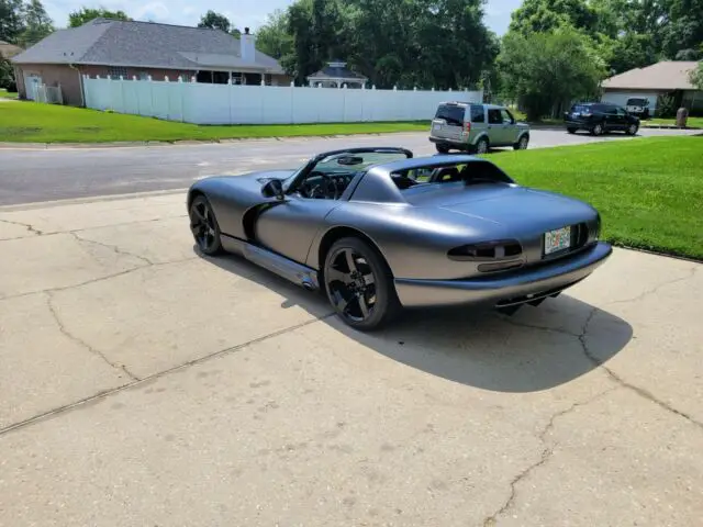 1994 dodge viper sr1 rt/10 w/ custom land rover satin gun metal gray paint