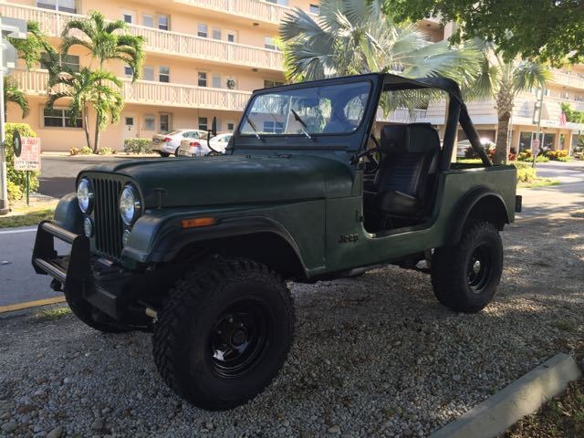classic jeep cj7 4x4 low miles clean autocheck fully restored collector's item