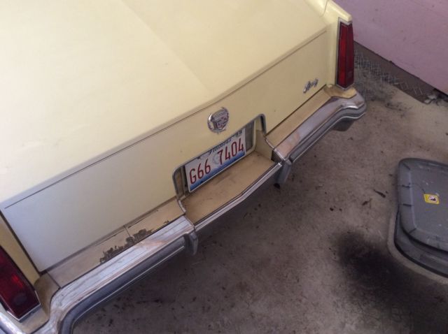 1979 cadillac eldorado biarritz coupe 2-door 5.7l gas motor