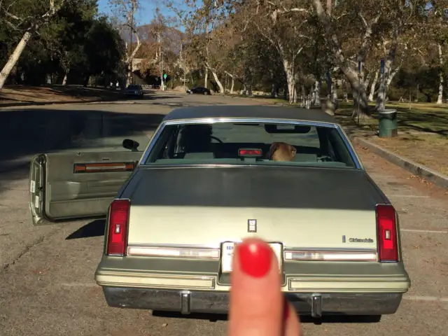 1986 oldmobile cutlass supreme brougham near perfect low mileage