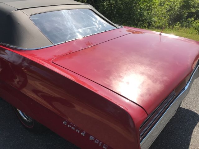 rare 1967 pontiac grand prix convertible 400 v8 great driver ready to cruise!