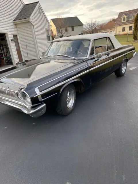 1964 dodge polara convertible black rwd manual polara 500