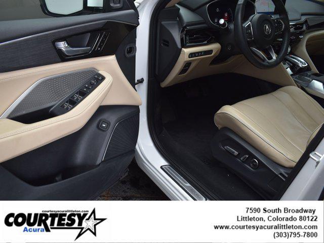 2022 acura mdx advance package