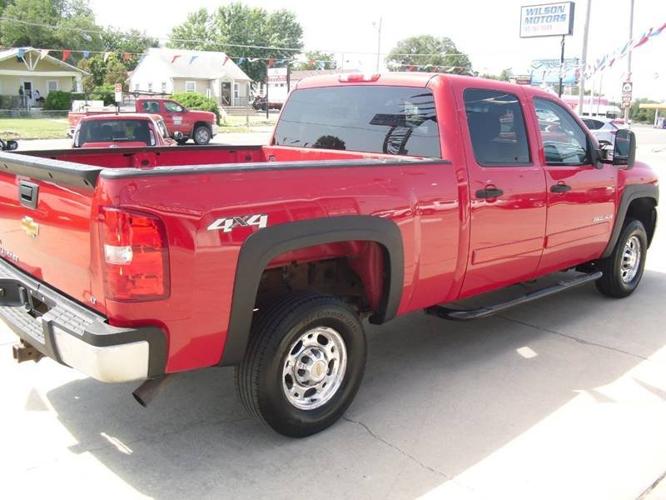 used 2008 chevrolet silverado 2500 4x4 crew cab lt junction city, ks 66441 for sale in grandview plaza, kansas