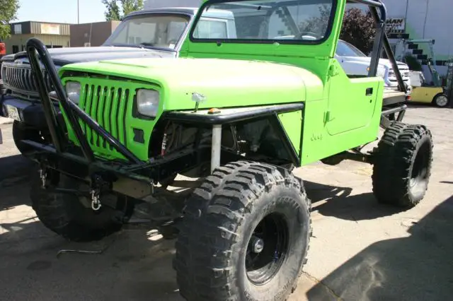 1993 jeep wrangler rock crawler project lifted turbo 4.0l