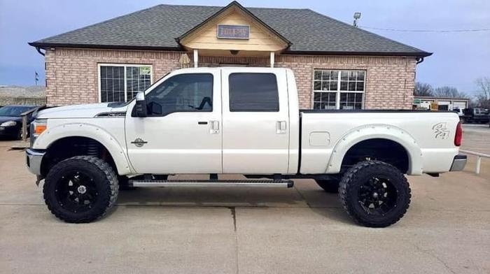 2014 ford f350 super duty crew cab lariat pickup 4d 8 ft in broken arrow, oklahoma