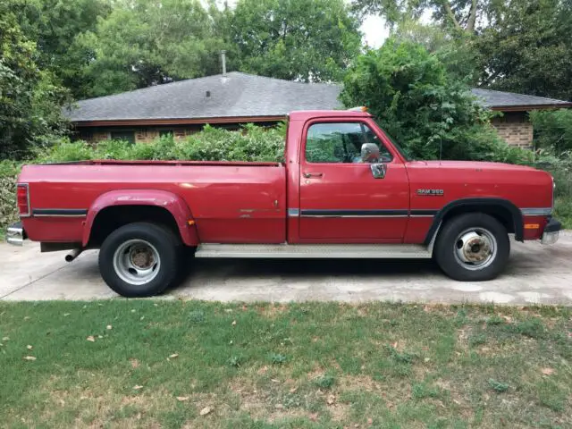 1991 dodge dually ram 350 1st gen cummins 12 valve diesel 5 spd manual trans