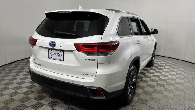 2019 toyota highlander hybrid platinum