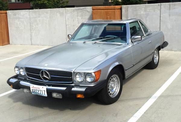1978 mercedes 450 sl convertible