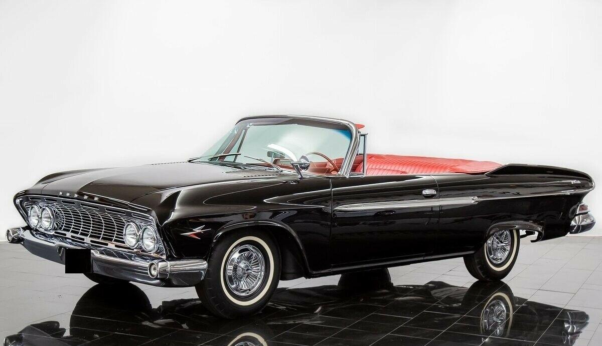 1961 dodge dart phoenix d500 convertible automatic dual quad 383ci