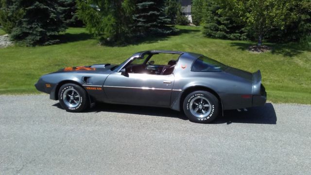 1980 trans am, t-roofs & air conditioning. low mileage and unreserved !!!