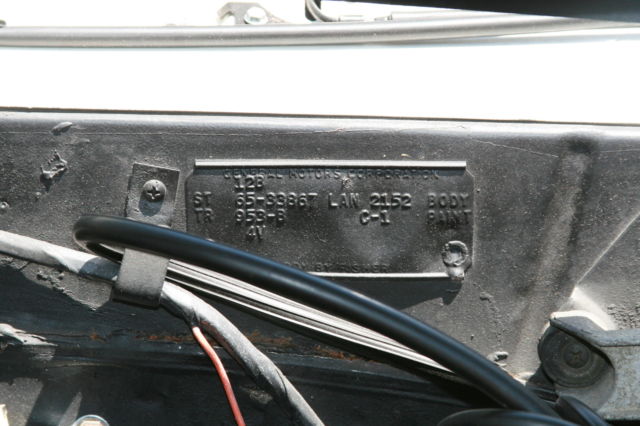 1965 oldsmobile 442 convertible special ordered numbers match loaded survivor