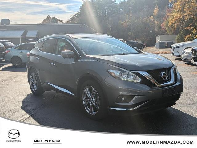 2018 nissan murano platinum