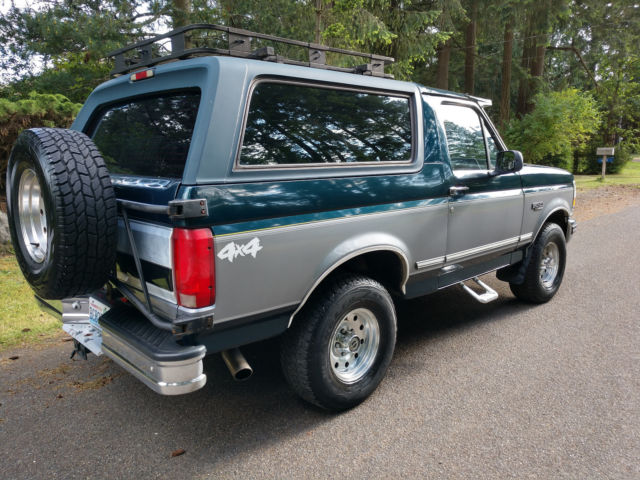 1994 ford bronco xlt 4x4 at v8 a/c 165k miles worldwide no reserve