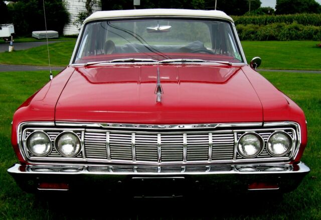 1964 plymouth fury convertible 440/auto/red/red/white int.nice resto cruiser