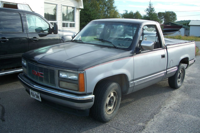 1991 gmc short bed pickeup - used - needs paint and body work