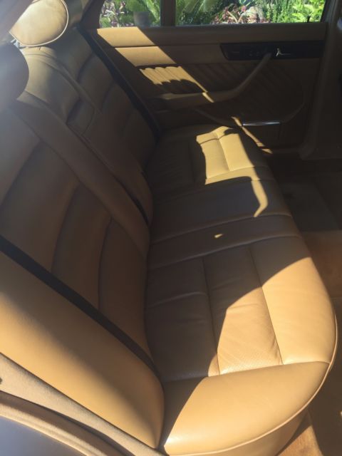 1991 mercedes 560-sel (direct factory purchase - one owner)