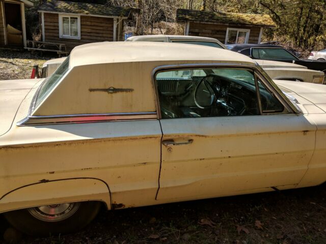 66 t bird 2 door town hardtop good condition needs restoration