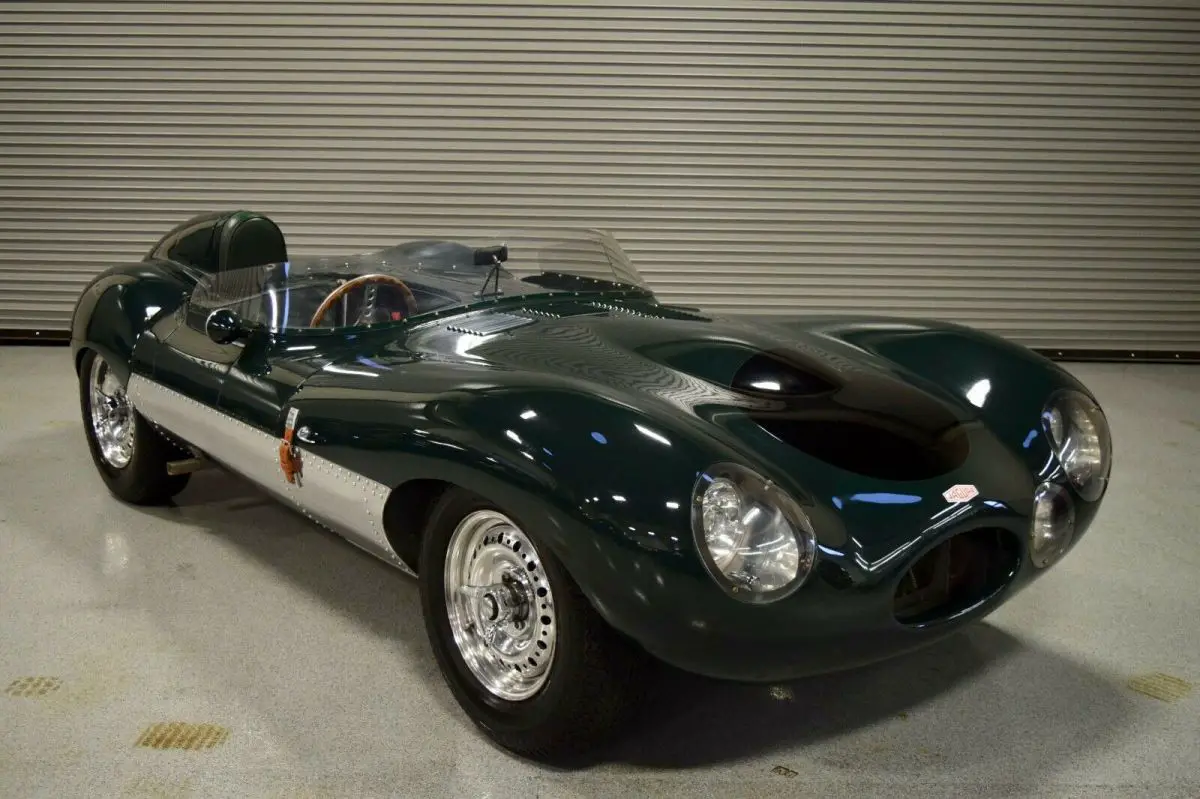 1955 jaguar d-type hand built by tempero aluminum body