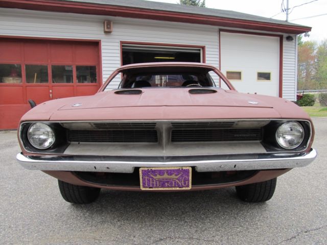 1970 plymouth cuda excellant project car