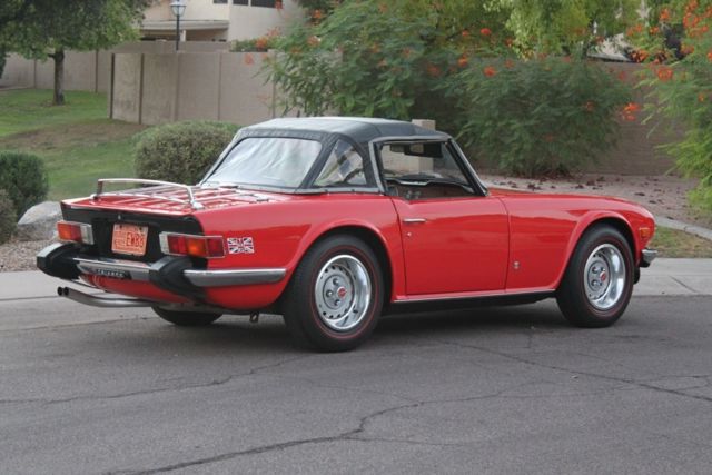 1976 triumph tr6. . .28k mile, one owner arizona car from new!