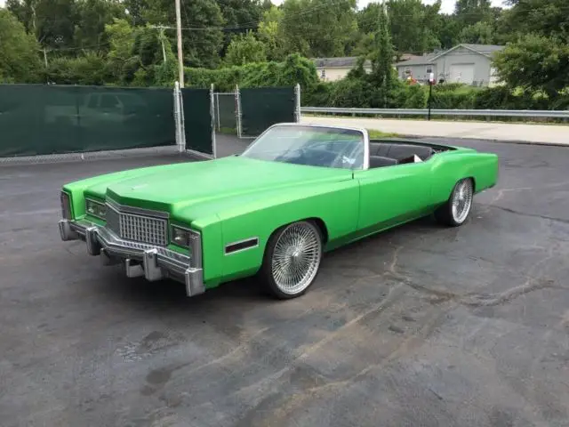 1975 cadillac eldorado convertible elvis great running driving project kermit