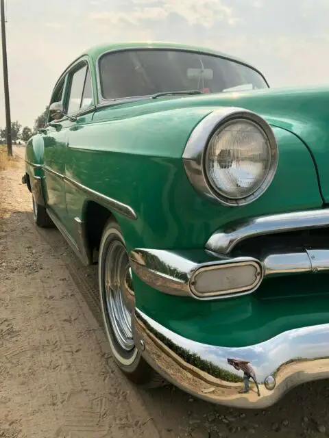 beautiful 1954 chevy bel air 4-door sedan
