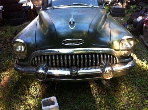1953 buick special inline 8 cyl, 243 cubic inch original engine and transmission