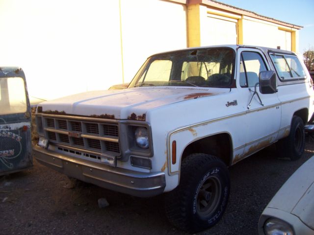 1977 gmc jimmy high sierra sport utility 2-door 5.7l 20,000 miles on engine