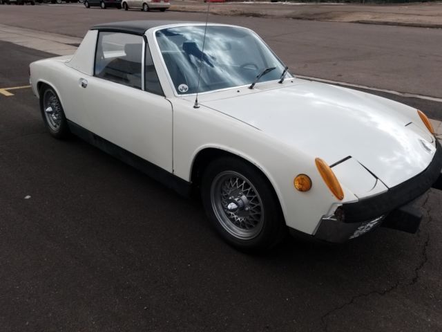 914 porsche 2.0 original paint l80e light ivory low miles